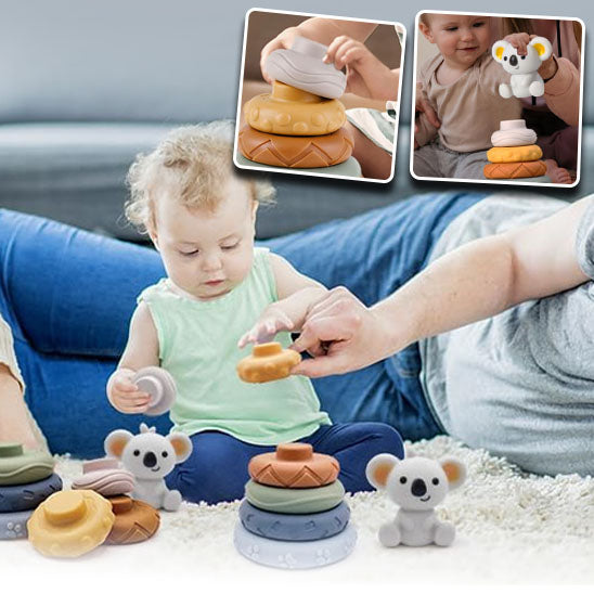 jouet-pour-bebe-en-silicone-tour-dempilage-koala-captivant