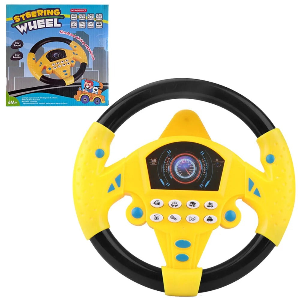 jouet-pour-bebe-volant-interactif-couleur-jaune-noire