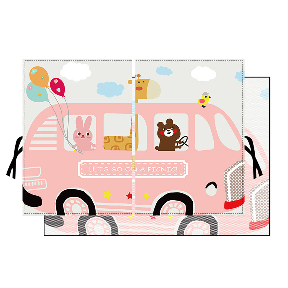 pare-soleil-magnetique-avec-motif-voiture-couleur-rose-et-dessin-anime