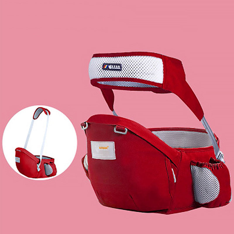 porte-bebe-et-tabouret-de-taille-couleur-rouge-avec-ceinture